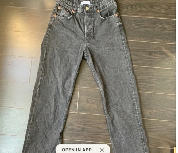 Zara Denim - Zara denim gray washed jeans
